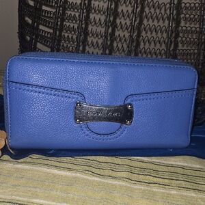 Michael Kors Vibrant Blue Wallet